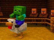 Chicken Jockey Hidden Lava Chicken